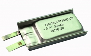 3,7 V Lihtium Polymer Bluetooth Player Akku ft301020p