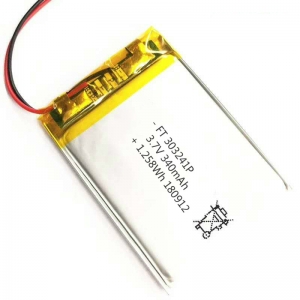 340mAh 3,7 V Digital Lock Li-Polymer Akku ft303241p