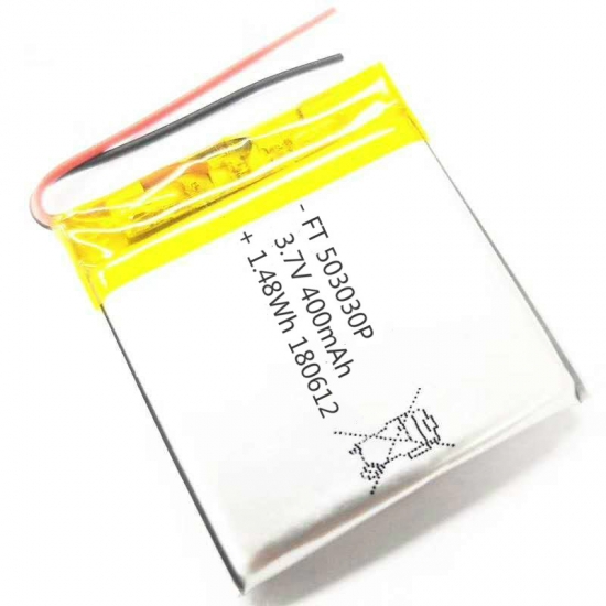 400mAh 3,7V wiederaufladbare Lithium-Batterie