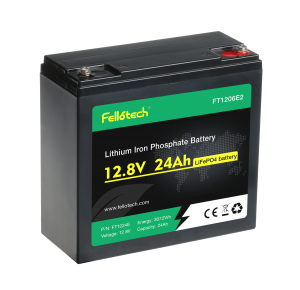kundenspezifischer lifepo4 Batterie-Satzlithiumionenbatterie 24ah 12v tiefer Zyklus