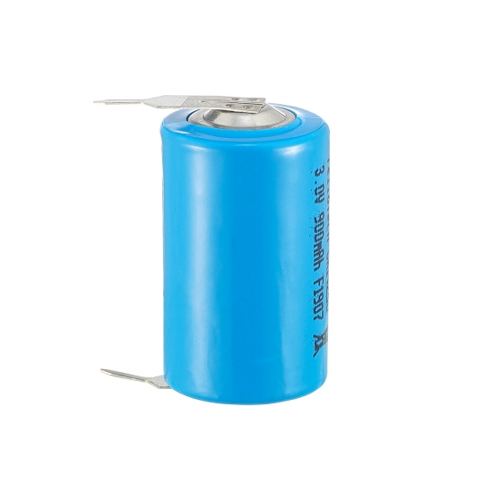 3,0 V 1 / 2aa Größe limno2 Batterie mit 600mAh cr14250sl