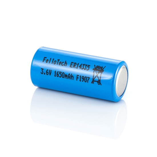 er14335 3.6v 1650mah 2 / 3aa lisocl2 batterie mit ul zertifikat