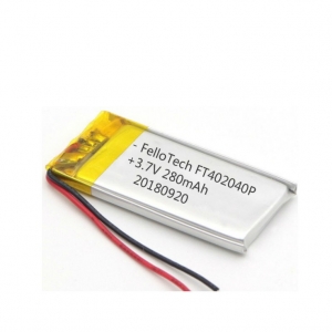 3,7 V Lihtium Polymer Bluetooth Player Akku ft402040p