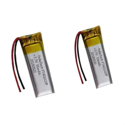 heißer Verkauf 3.7v kleiner lipo Batterie OEM ft401020p 55mah