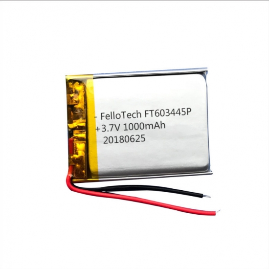 3,7 V 1000 mAh Li-Polymer-Batterien ft603445p