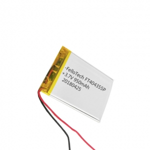 3,7 v 280 mah wearbale lithium polyme batterie ft303035p