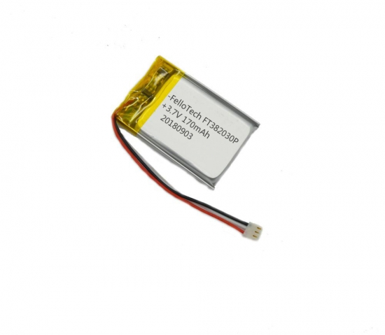3,7 V Lihtium Polymer Bluetooth Player Akku ft382030p