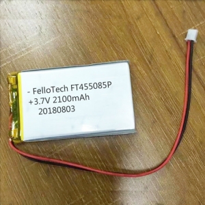 3,7 V 2100 mAh Li-Polymer-Batterien ft455085p