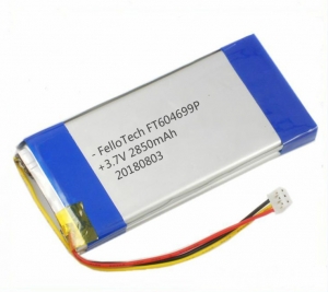 3,7 V 2850 mAh Li-Polymer-Batterien ft604699p