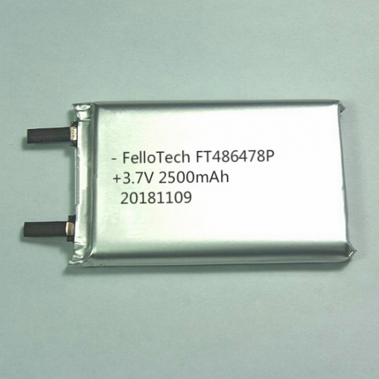 3,7 V 2500 mAh Li-Polymer-Batterien ft486478p