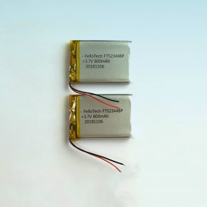 3,7 V 800 mah ft523448p Lithium-Polymer-Batterie
