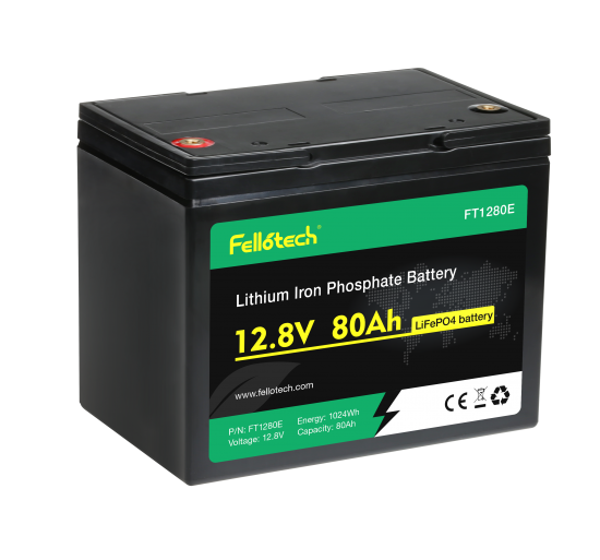 ft1280e 12v 80ah lifepo4 Batteriepack Ersatz Blei Säure Batterie