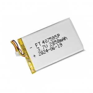 3.7v 2850mah ft407595p Lithium-Polymer-Batterie