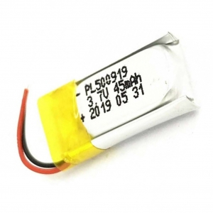 3.7v 45mah kleine lipo batterie ft500919p für headset
