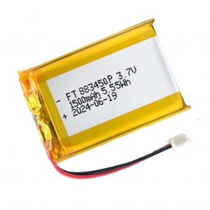 3,7 V 1500 mAh Li-Polymer-Batterien ft883450p