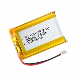 3,7 V 820 mAh ft453450p Lithium-Polymer-Batterie