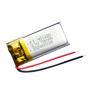3,7 V Lihtium Polymer Bluetooth Player Akku ft451220p