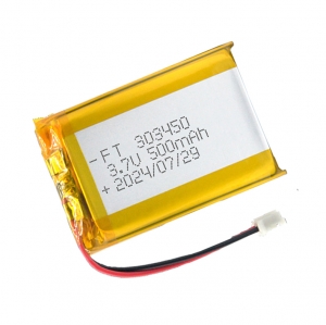 3.7v 500mah ft303450p Lithium-Polymer-Batterie