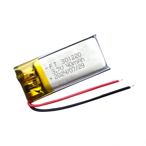 3,7 v 40 mah bluetooth kopfhörer lipo batterien ft301220p