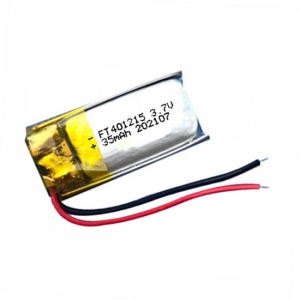 3,7 V 35 mAh Li-Polymer-Batterien ft401215p