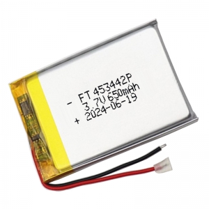 3,7 V 650mAh Lipol-Batterien ft453442p für LED-Licht