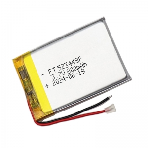 3,7 V 800 mah ft523448p Lithium-Polymer-Batterie